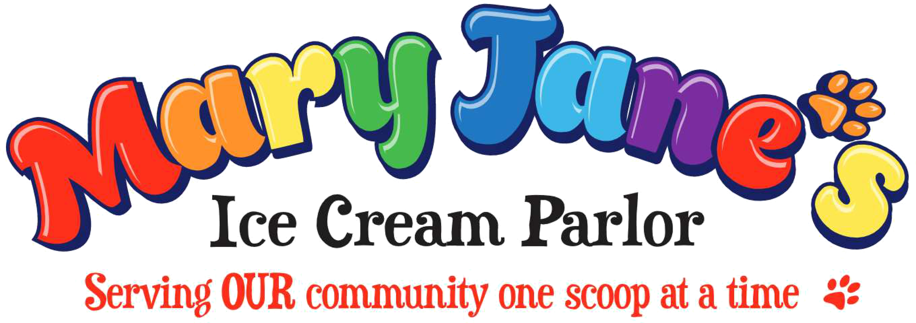 Mary Jane's Ice Cream Parlor logo